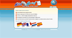 Desktop Screenshot of klikbrief.nl