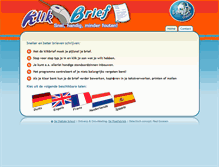Tablet Screenshot of klikbrief.nl